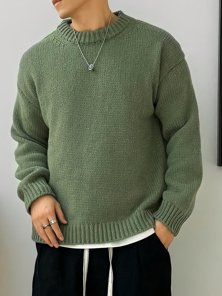 Emerson | Relaxed Crew Neck Sweater