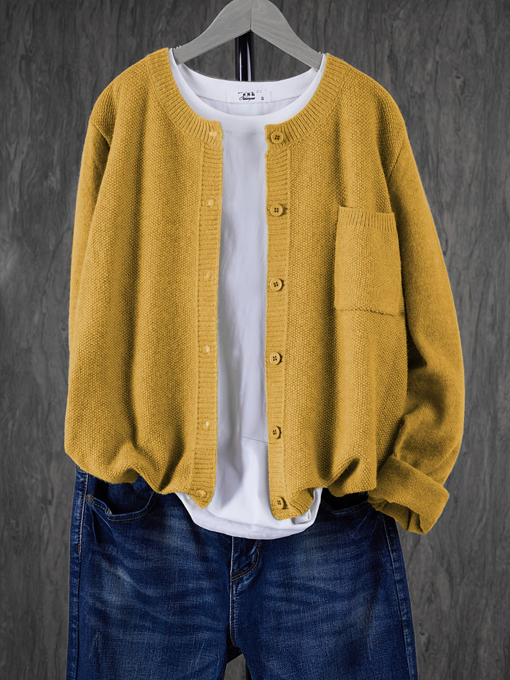 Katherine | Relaxed Button-Front Cardigan