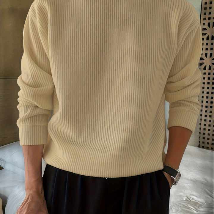 Rupert | Ribbed Crew Neck Sweater