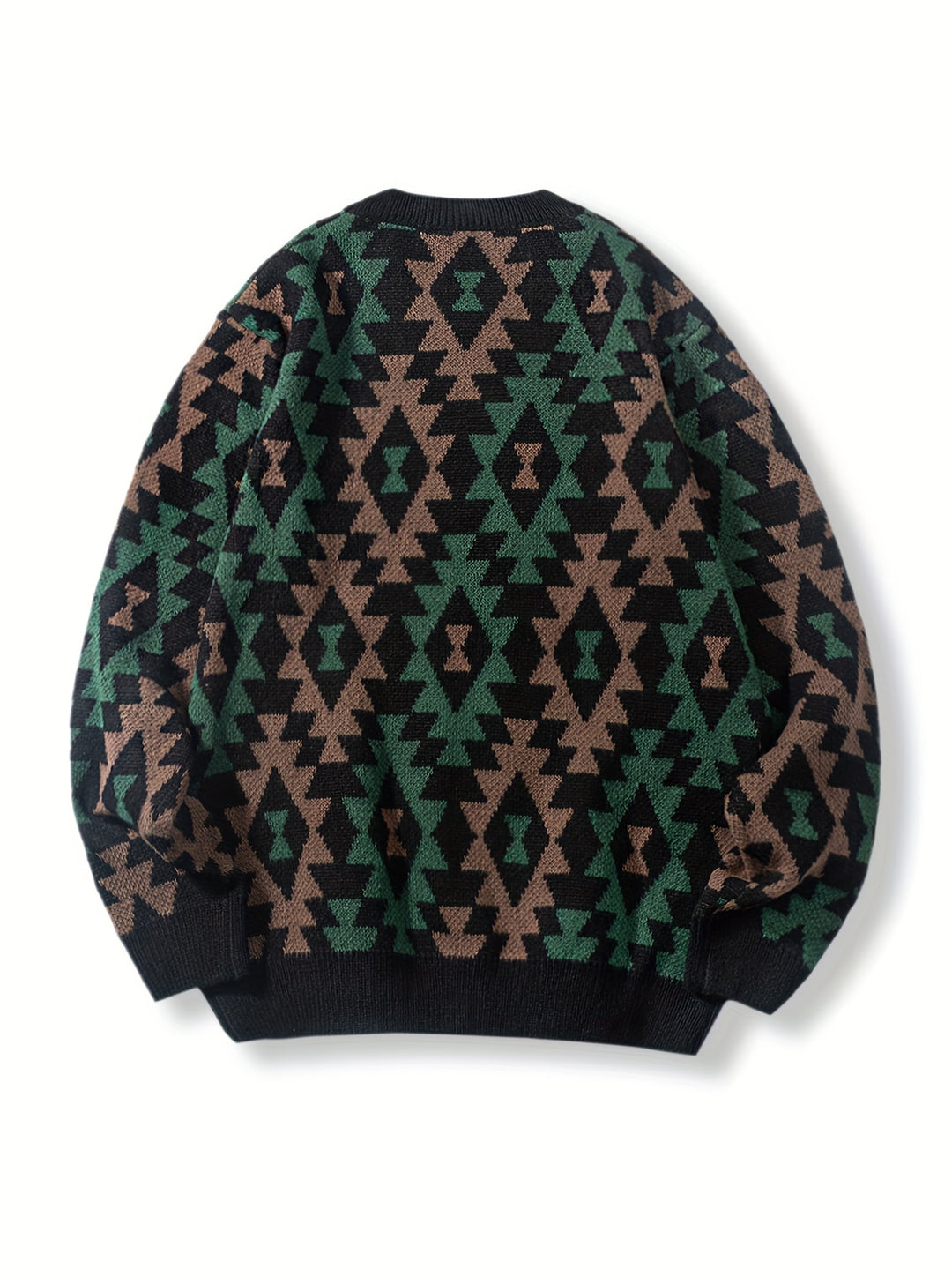 Harrison | Patterned Crewneck Sweater