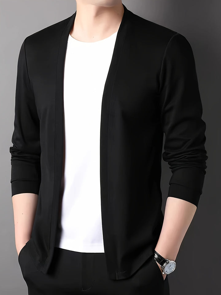 Malcolm | Open-Front Lightweight Cardigan