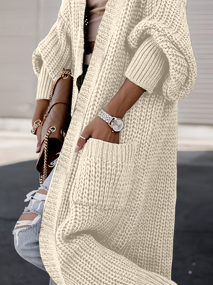 Charmaine | Longline Open-Front Cardigan