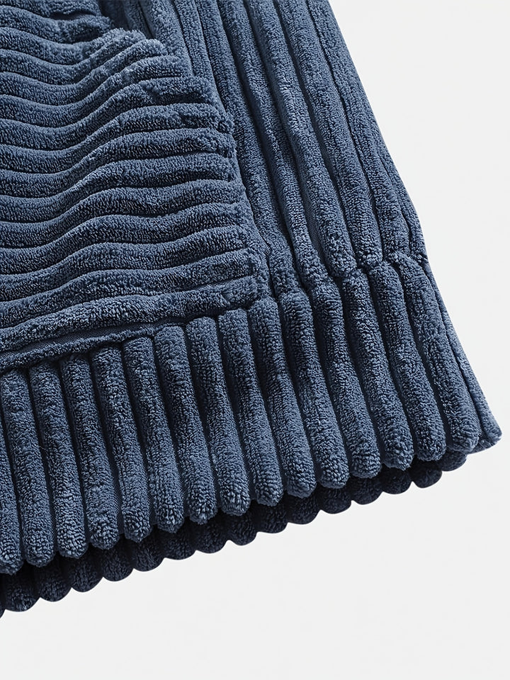 Callan | Relaxed Ribbed Hoodie