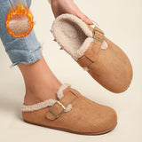 Lottie | Cozy Buckle Mules