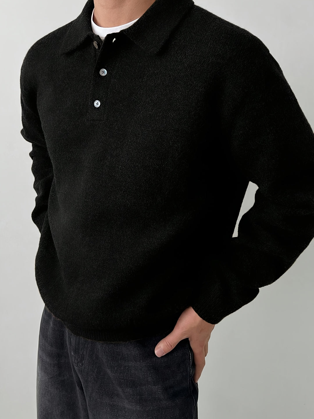Sullivan | Refined Polo-Collar Sweater