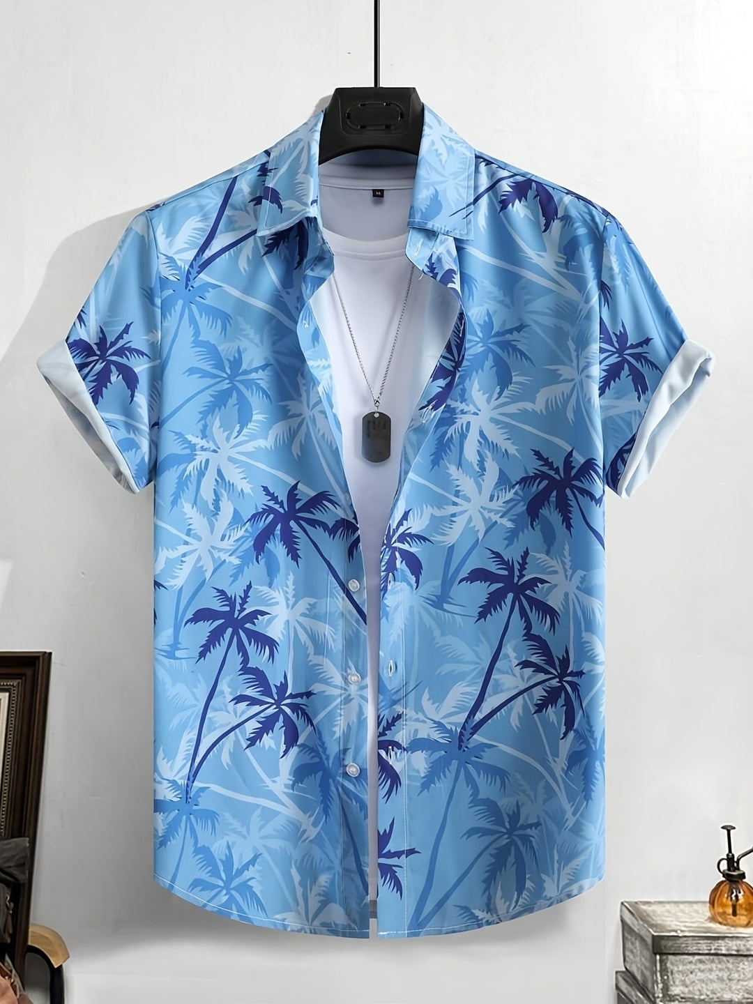 Reeves | Men's Beach Print Shirt