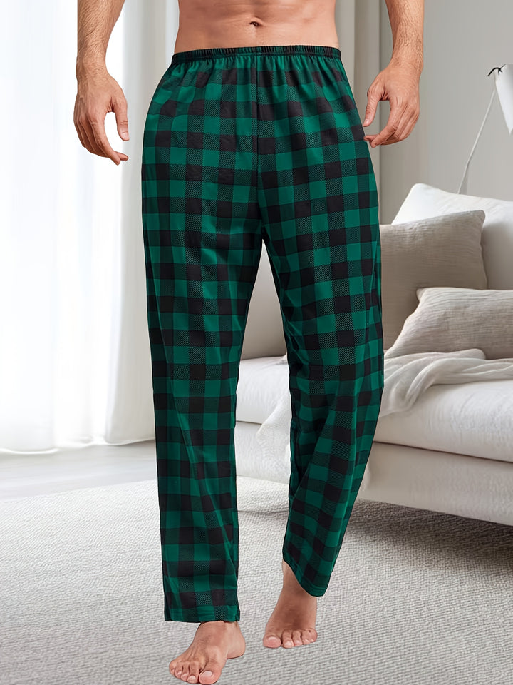 Bennett | Cozy Plaid Lounge Pants