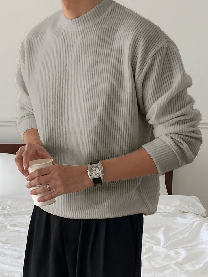 Rupert | Ribbed Crew Neck Sweater