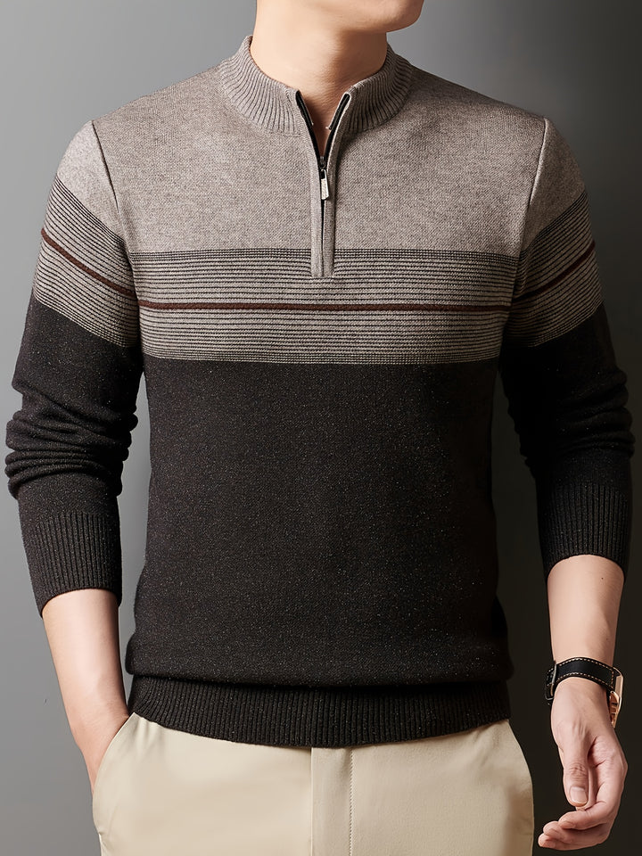 Barrett | Refined Quarter-Zip Sweater
