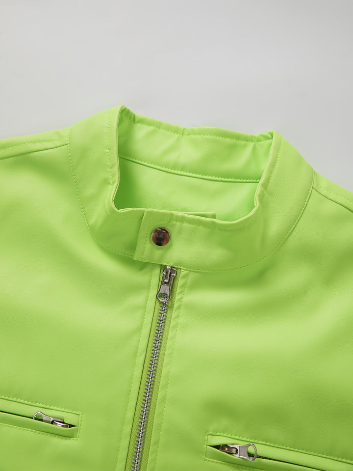 Sawyer | Stand-Collar Moto Jacket