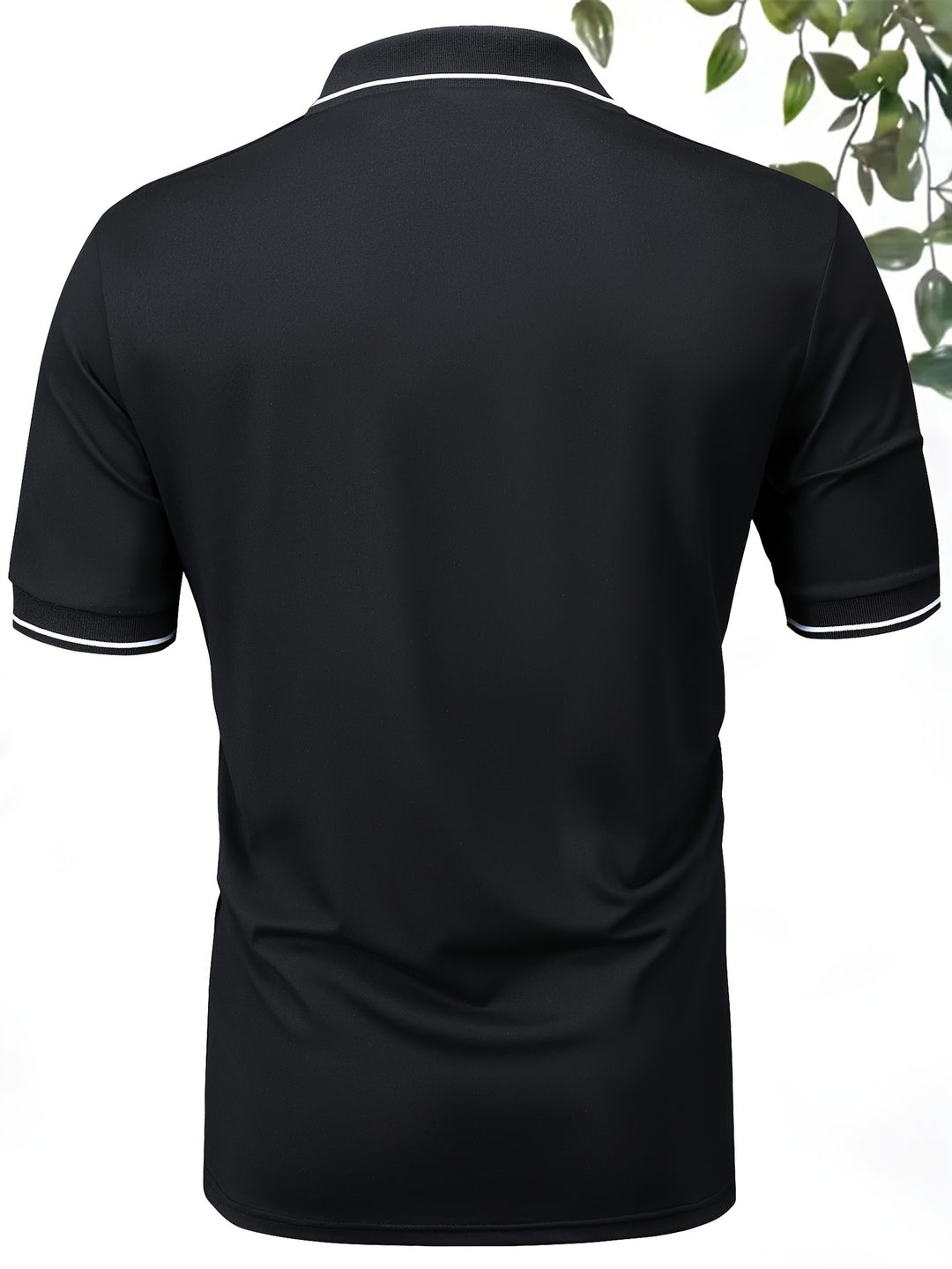Larkin | Men's Knit Turn-Collar Polo