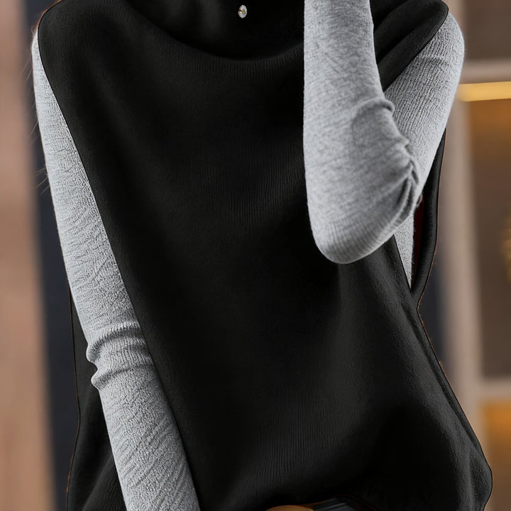 Eleanor | High-Neck Sleeveless Vest