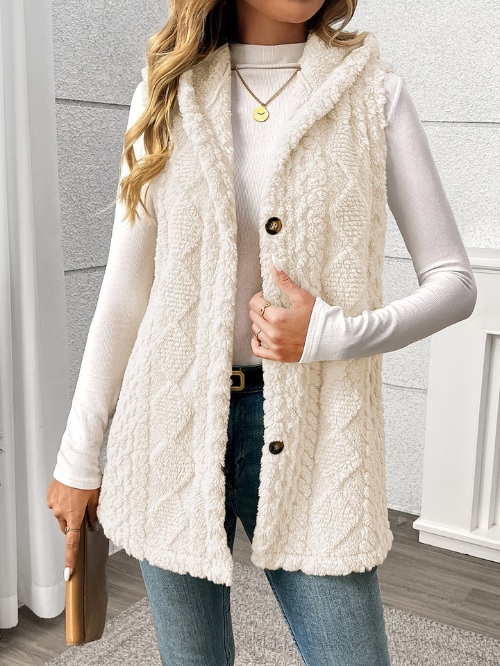 Hazel | Cozy Hooded Vest