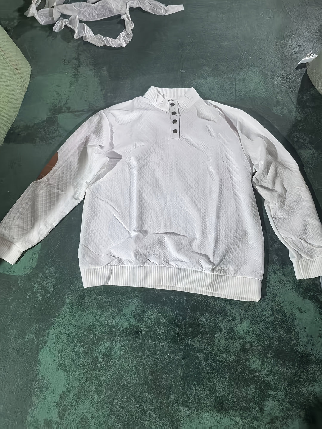 Hudson | Cable-Knit Button Henley Sweater
