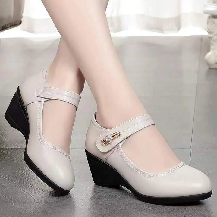 Eloise | Comfort Mid-Wedge Shoes