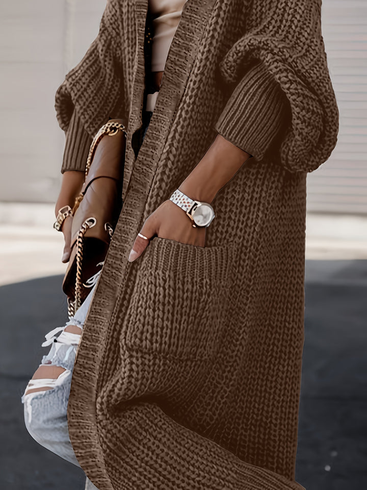 Charmaine | Longline Open-Front Cardigan