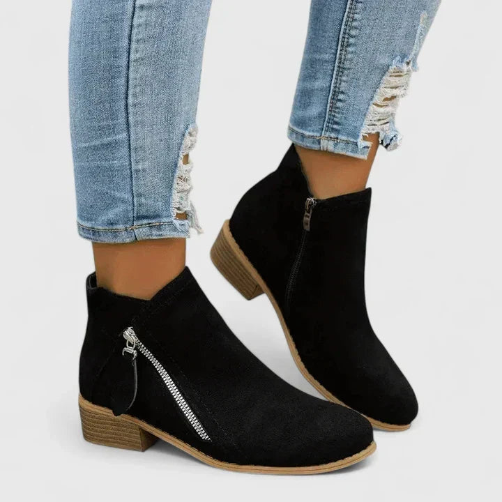 Blakely | Comfort Side-Zip Ankle Boots