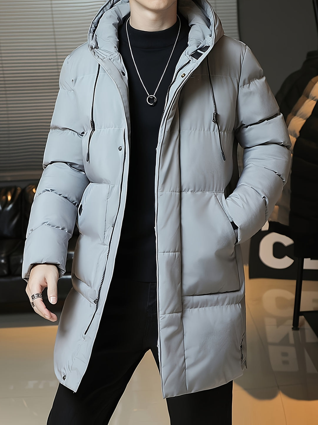 Hartley | Longline Hooded Winter Coat