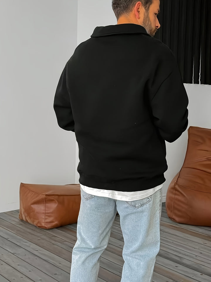 Chester | Relaxed Half-Zip Sweatshirt