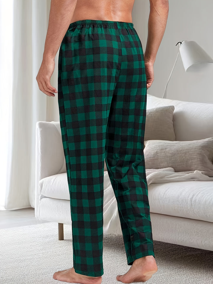 Bennett | Cozy Plaid Lounge Pants