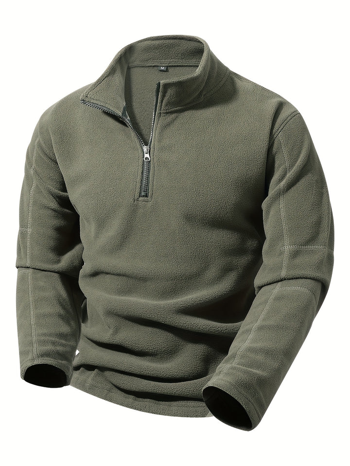 Garrett | Quarter-Zip Stand Collar Pullover