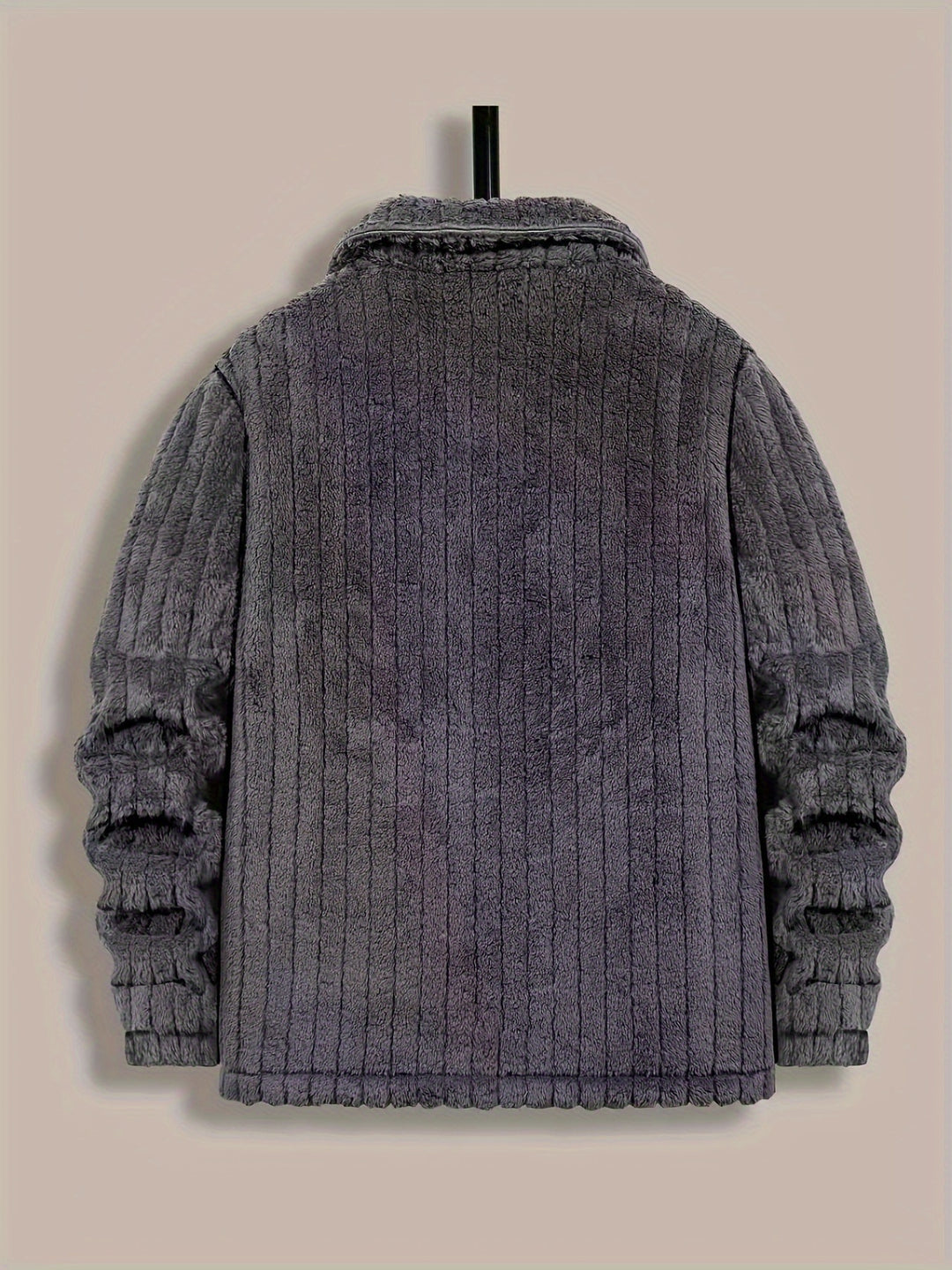 Cedric | Textured Button-Front Jacket