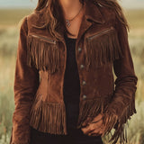 Everly | Western Fringe Jacket