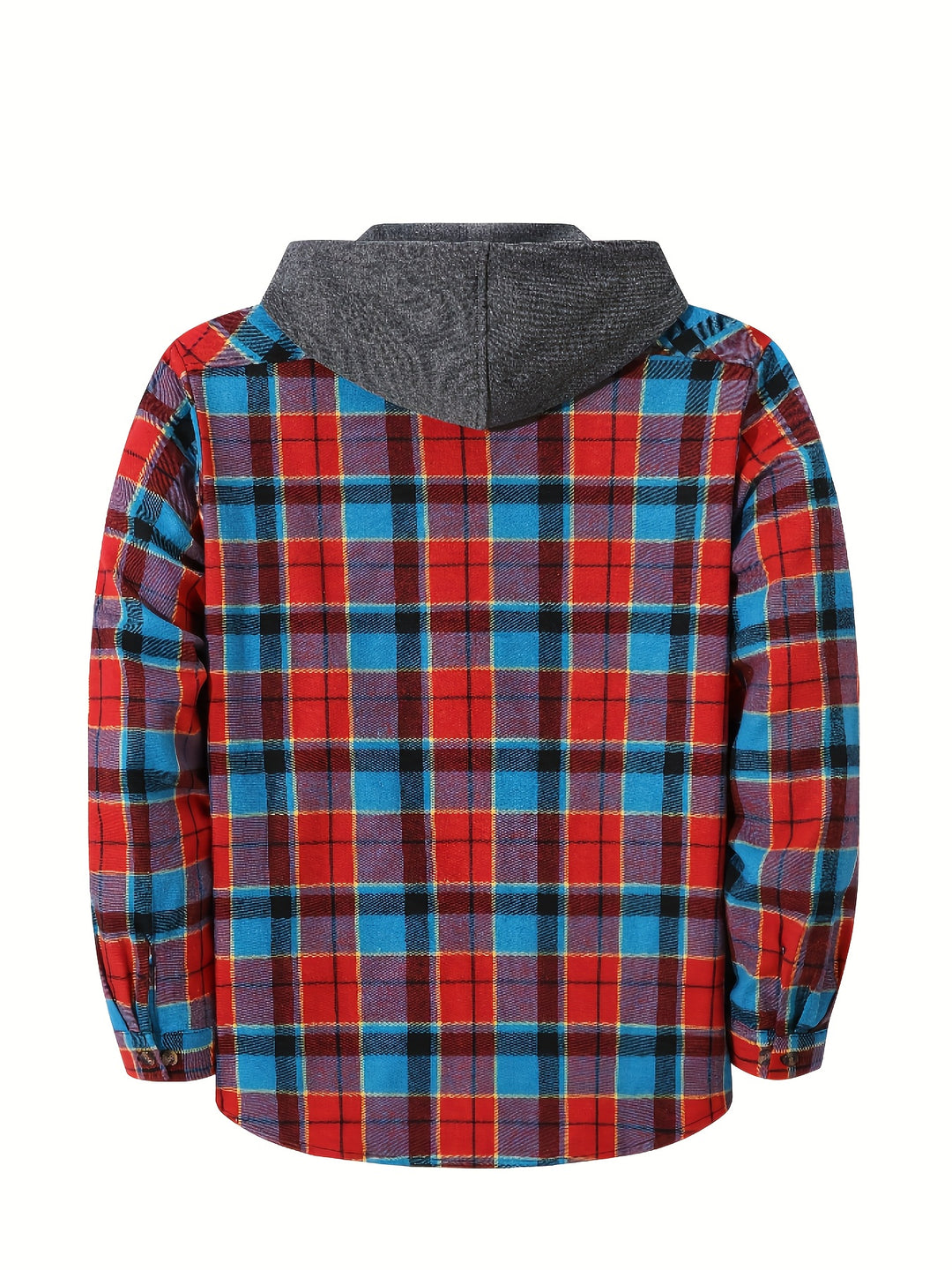 Foster | Rugged Plaid Hooded Shirt