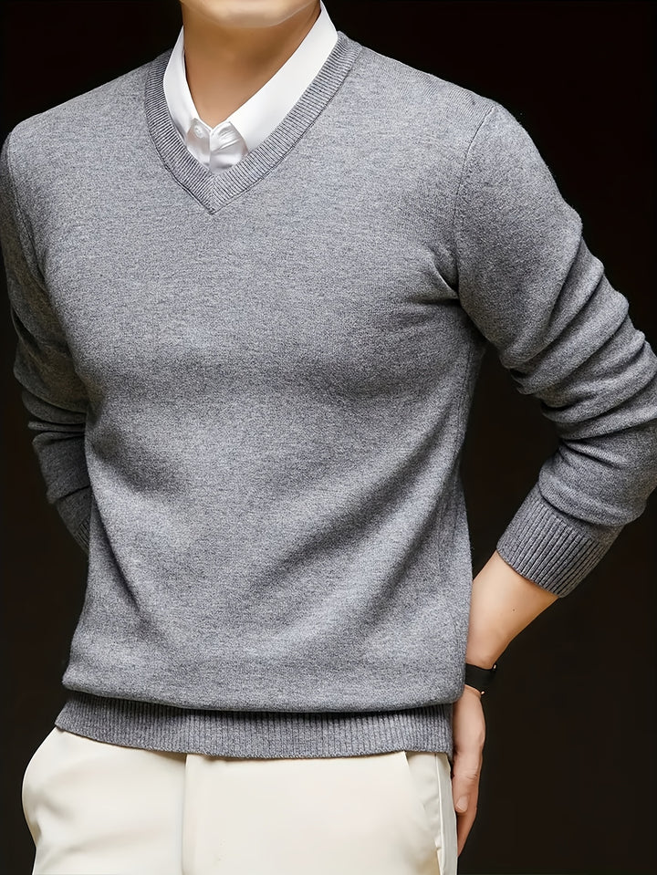 Theodore | Refined V-Neck Sweater