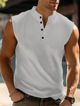 Orson | Men's Sleeveless Button-Up Shirt