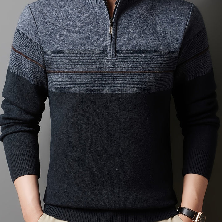 Barrett | Refined Quarter-Zip Sweater