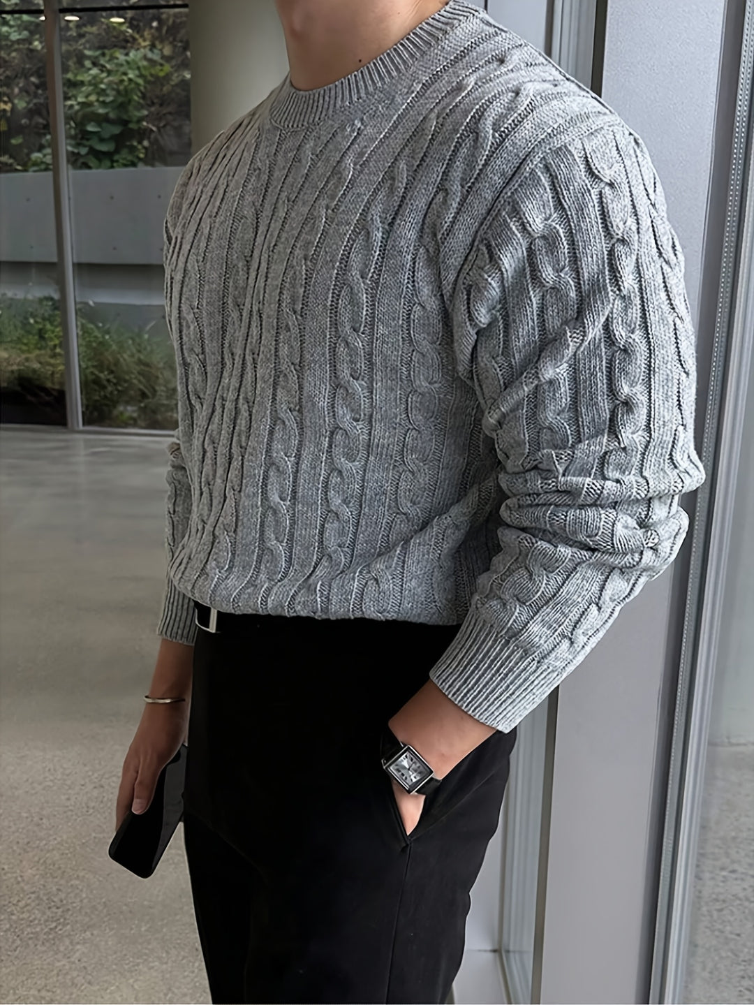 Graham | Cable-Knit Pullover Sweater