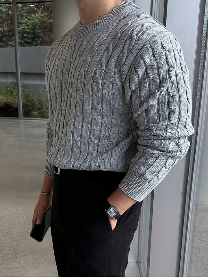 Graham | Cable-Knit Pullover Sweater