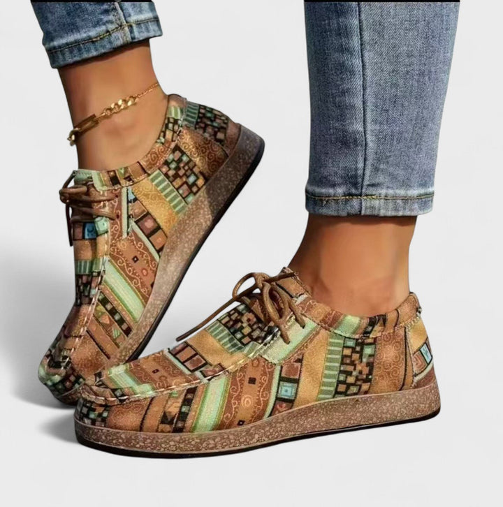 Louisa | Patterned Comfort Sneakers