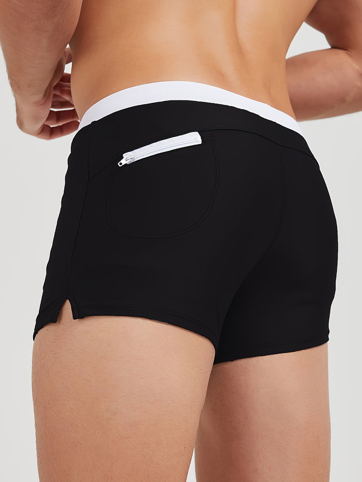 Joshua | Men's Drawstring Swim Trunks
