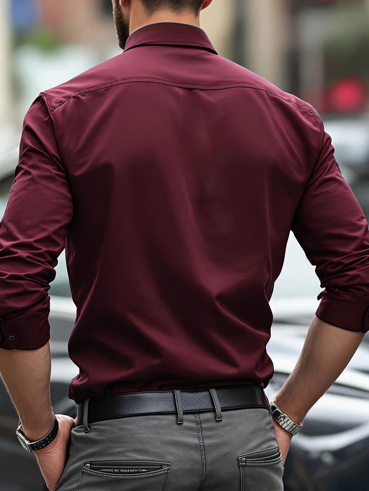 Griffin | Men's Solid Color Short Sleeve Shirt