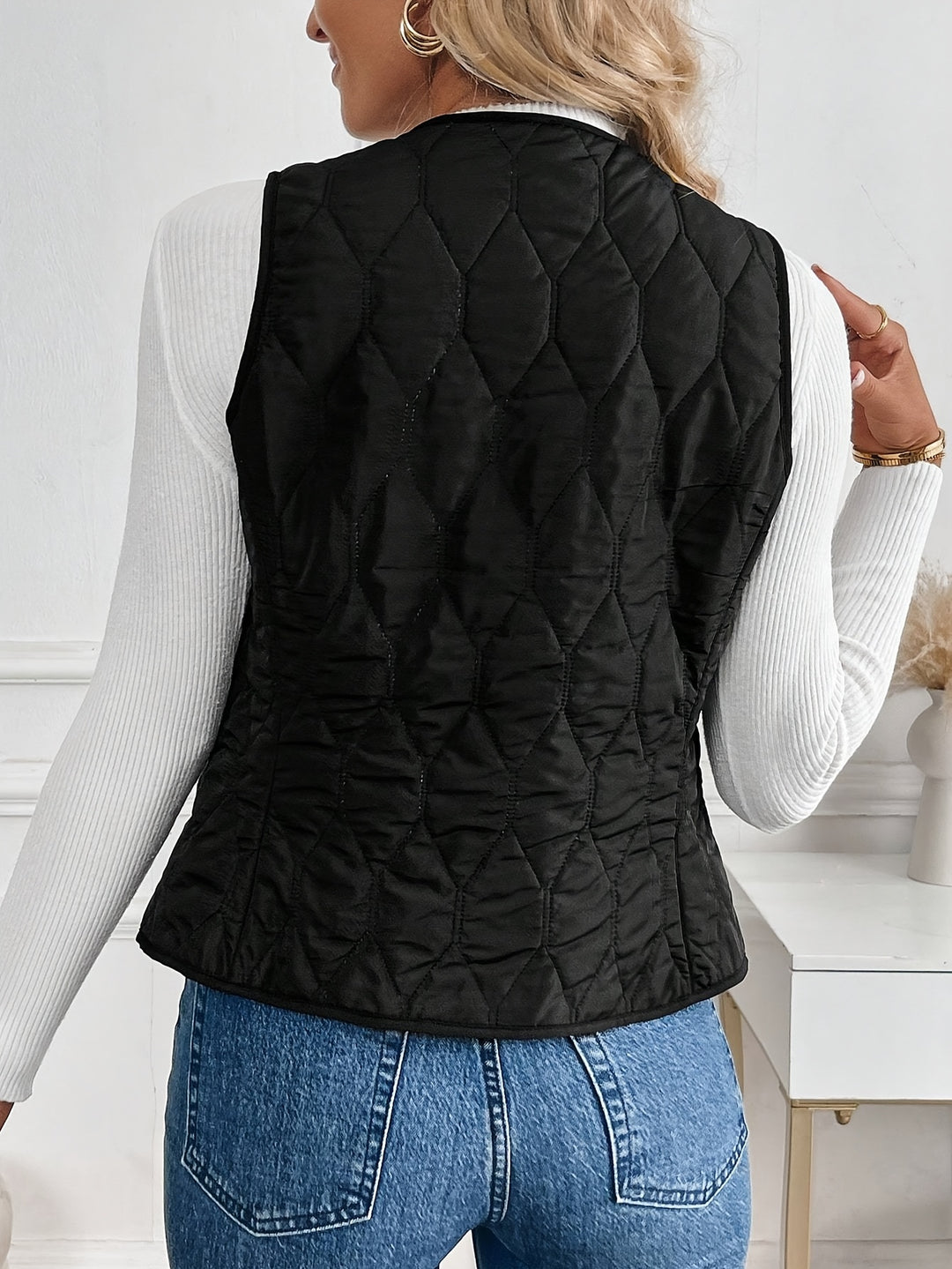 Freya | Cozy Reversible Quilted Vest