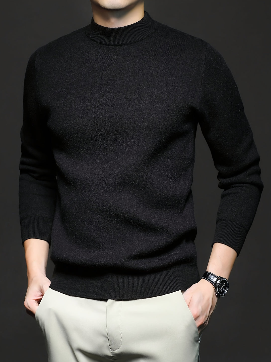 Leopold | Refined High-Neck Sweater