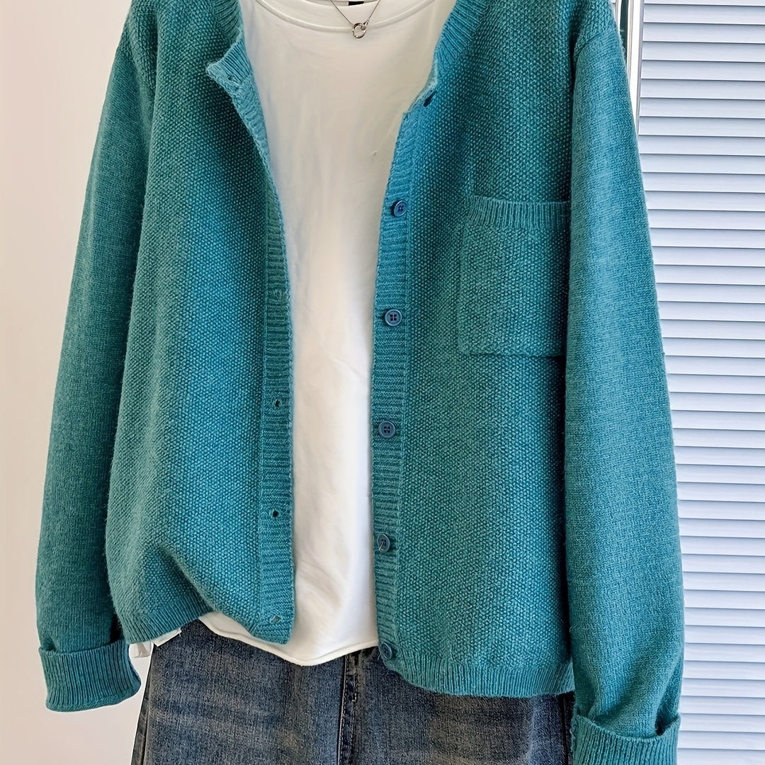 Katherine | Relaxed Button-Front Cardigan