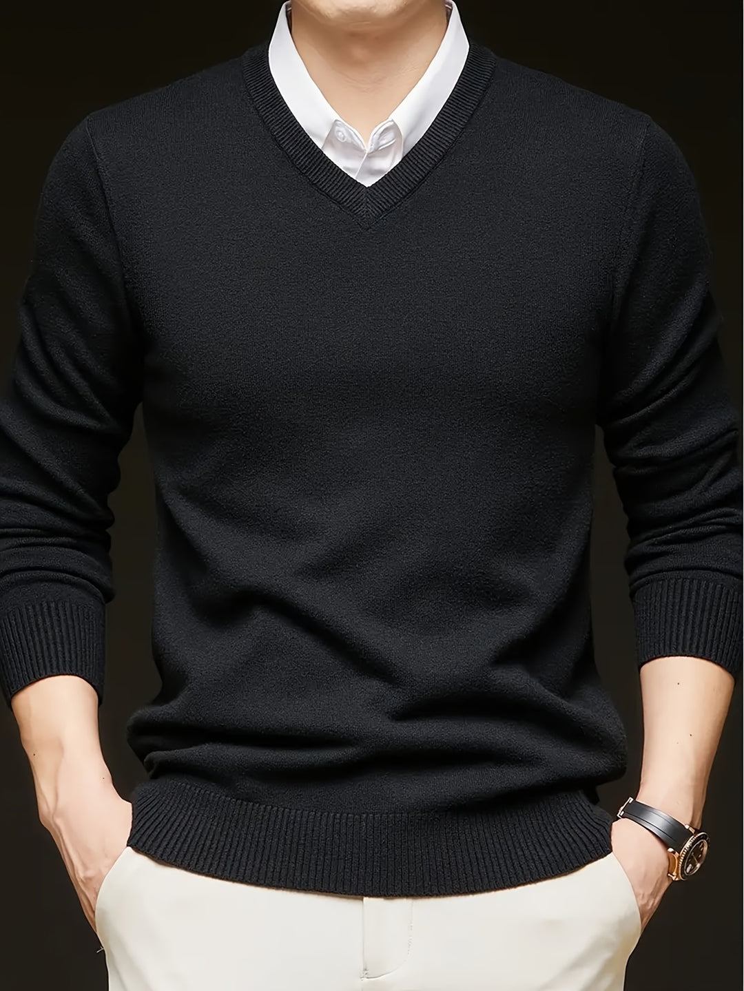 Theodore | Refined V-Neck Sweater