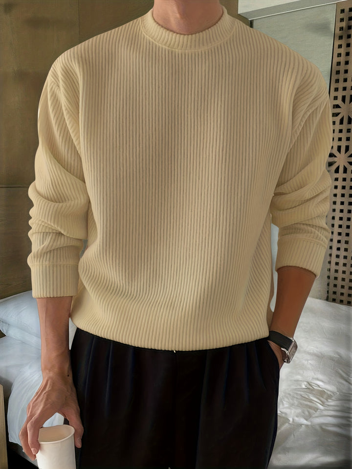 Rupert | Ribbed Crew Neck Sweater