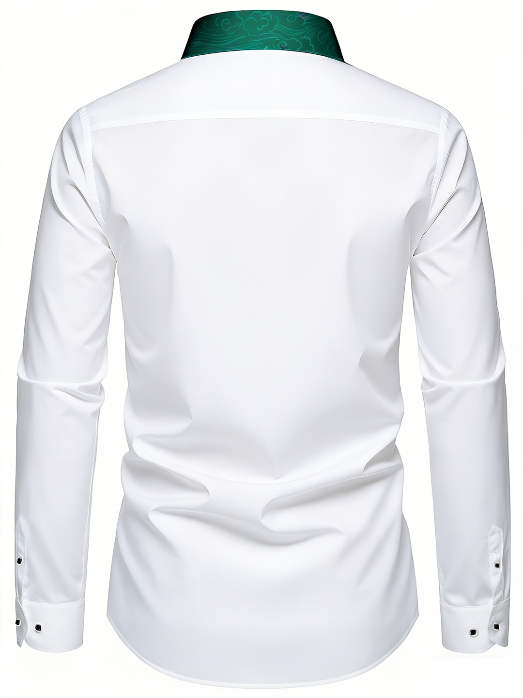 Whitfield | Men's Contrast Collar Long Sleeve Shirt
