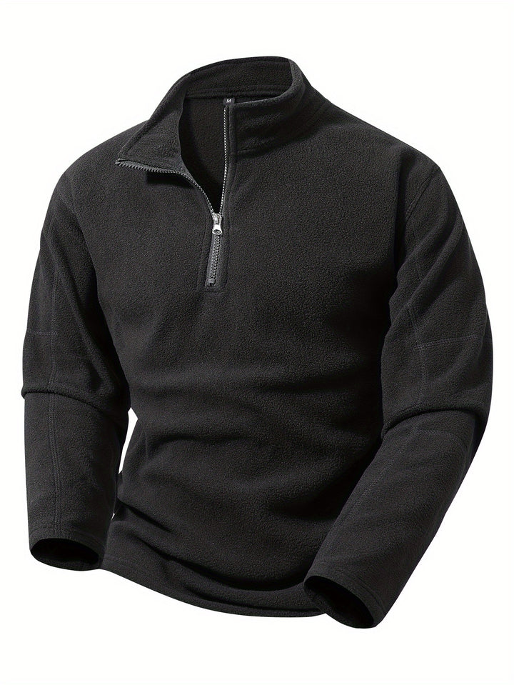 Garrett | Quarter-Zip Stand Collar Pullover