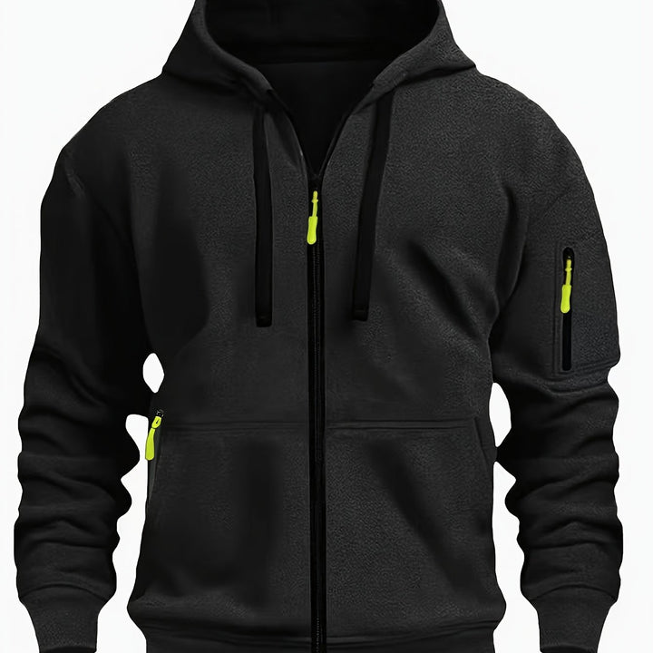 Nolan | Zip-Up Hooded Jacket