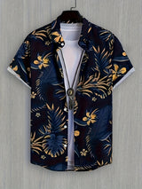 Kingston | Men's Tropical Print Short Sleeve Shirt