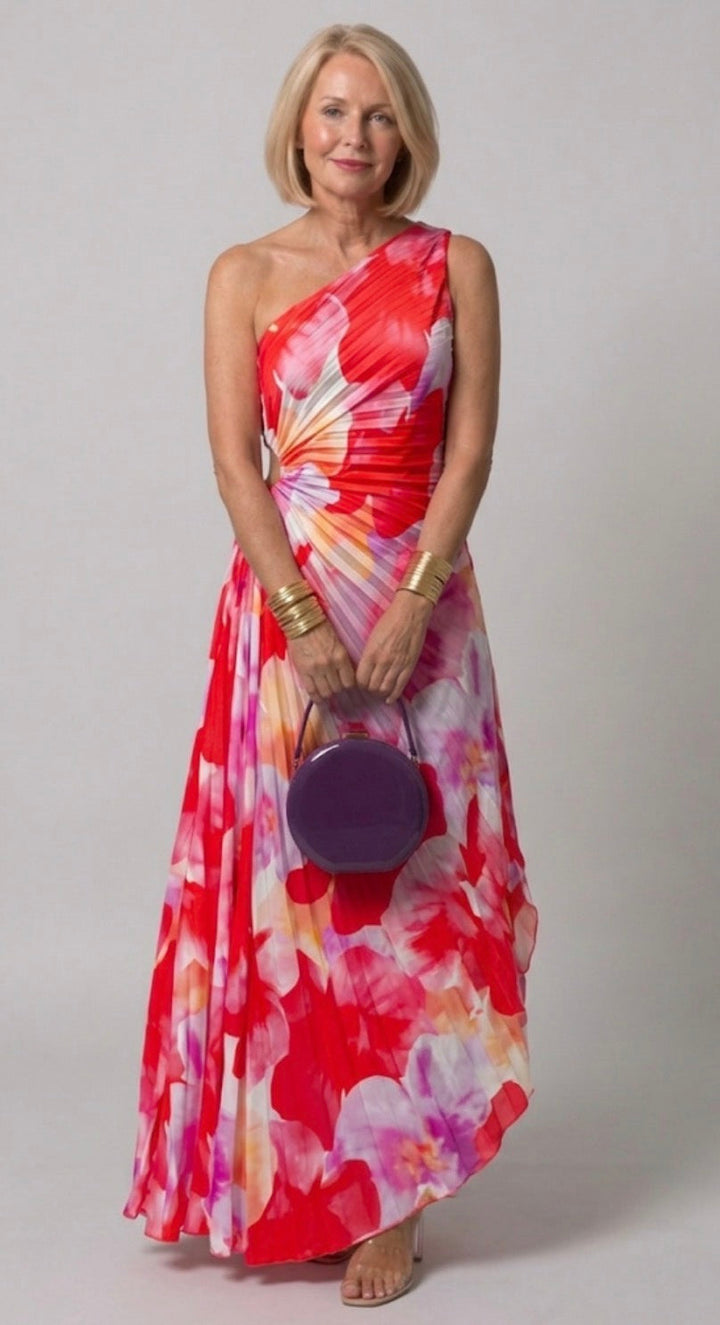 Whitney | Graceful One-Shoulder Maxi Dress