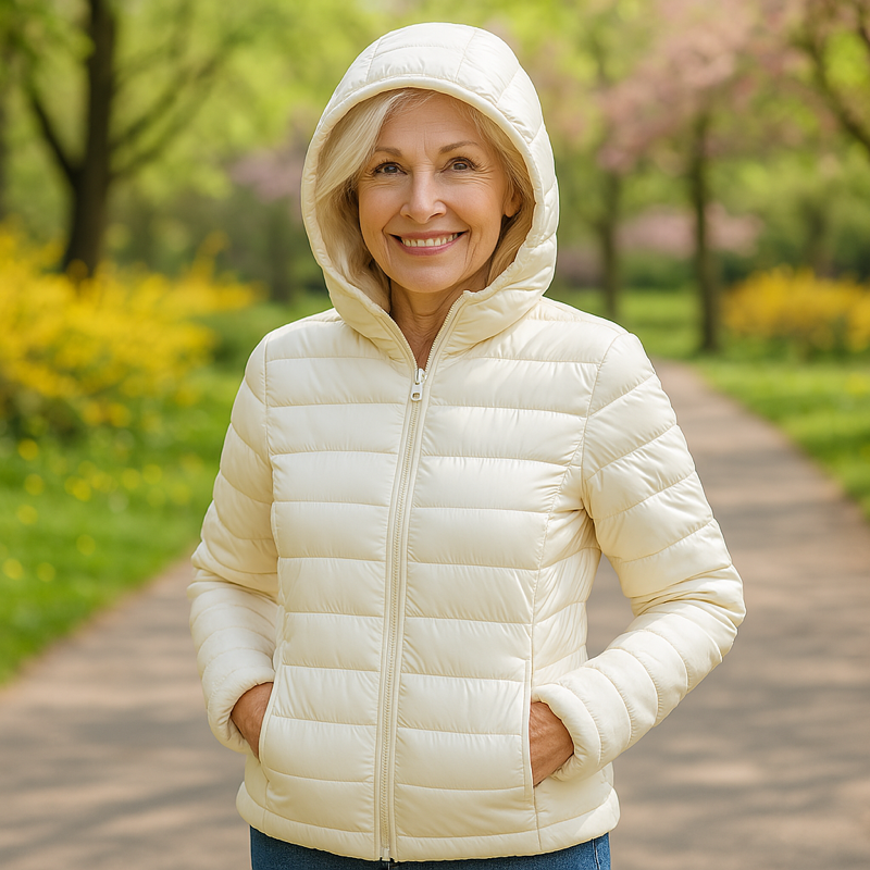 Wren | Lightweight Hooded Puffer Jacket