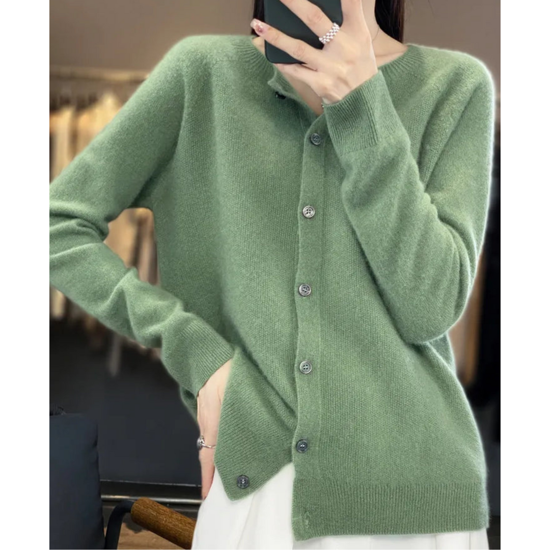 Theresa | Soft Button-Front Cardigan