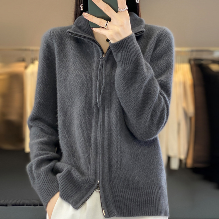 Ivy | Cozy Zip-Up Cardigan