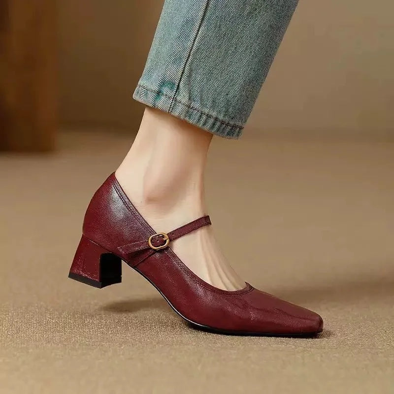 Coraline | Timeless Ankle-Strap Heels